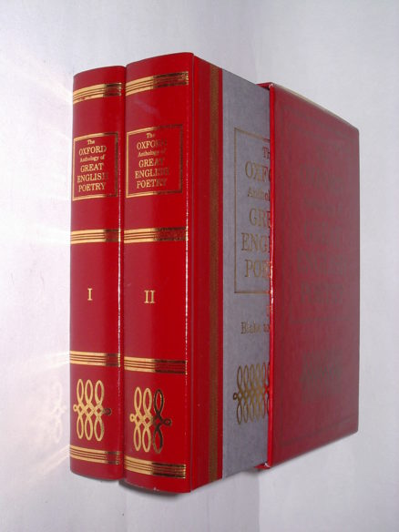The Oxford Anthology of Great English Poetry BCA 1996