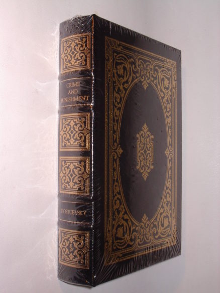 Crime and Punishment Feodor Dostoevsky Easton Press 1980