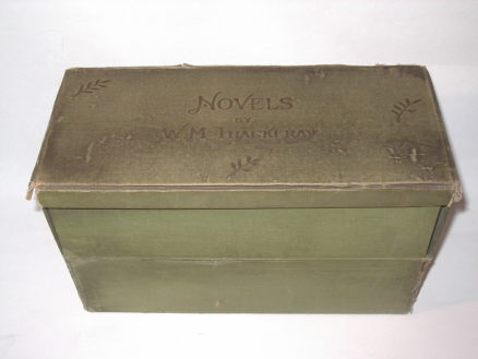 Novels by W M Thackeray Boxed Set Smith Elder 1891 - Image 2