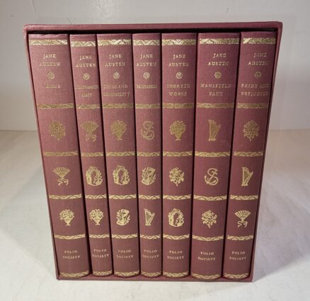 Jane Austen The Complete Novels 7 Volume Boxed Set Folio Society 1991
