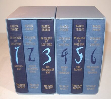 In Search Of Lost Time Marcel Proust 6 Volumes Folio Society 2000