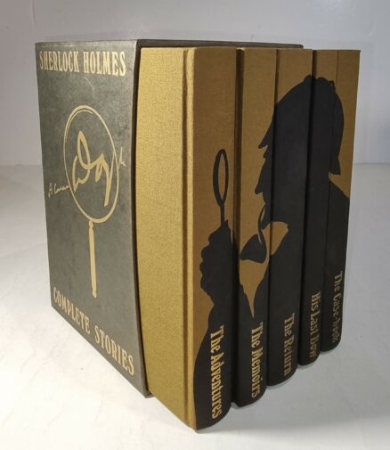 Sherlock Holmes Complete Stories Conan Doyle Folio Society 1993 - Image 2