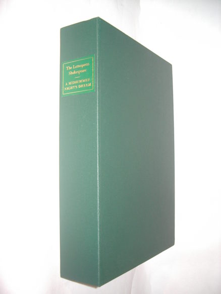 Letterpress A Midsummer Night's Dream Shakespeare Folio Society 2008