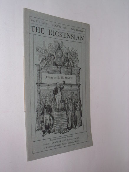 The Dickensian Volume XIV No. 7 July 1918