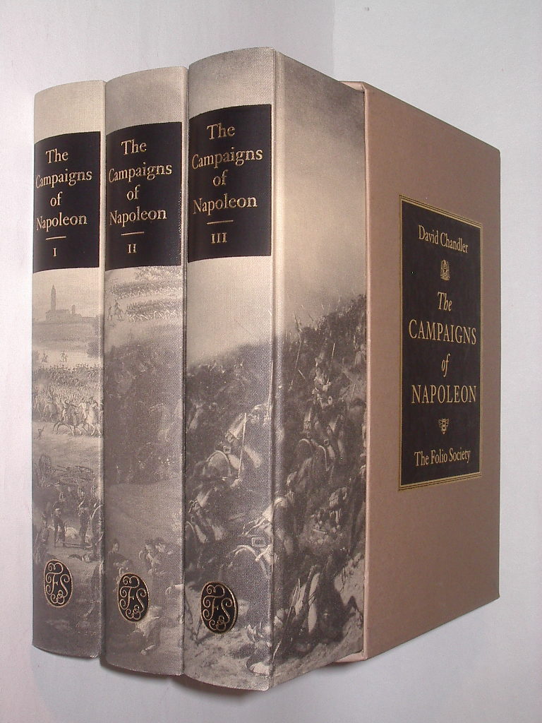 The Campaigns of Napoleon David G Chandler Folio Society 2009 HC Books