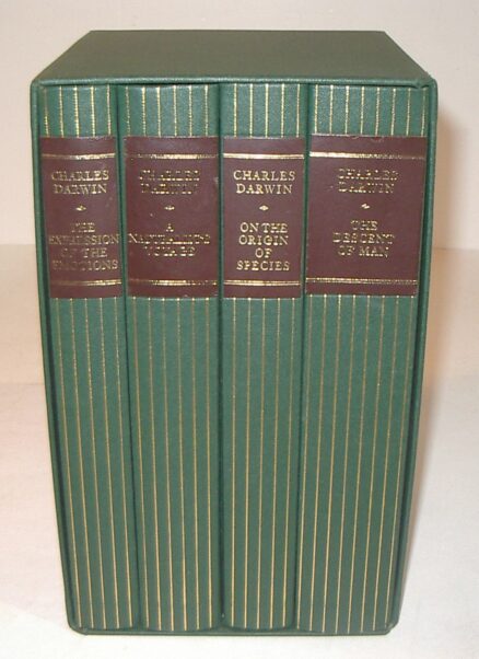 The Essential Darwin Four Volumes Folio Society 1990