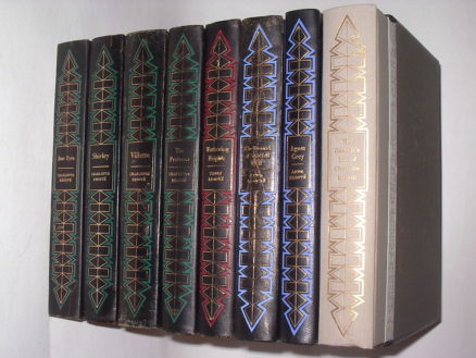 Anne, Charlotte & Emily Bronte 8 Volume Folio Society Collection 1966-71