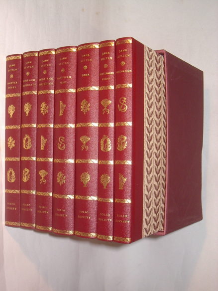 Jane Austen The Complete Novels 7 Volume Boxed Set Folio Society 2003