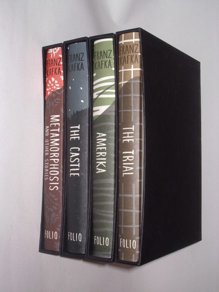 Four Franz Kafka Novels Folio Society 2011