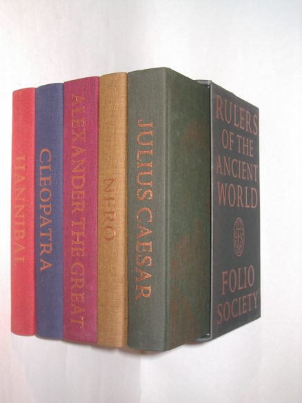 Rulers of The Ancient World Five Volumes Folio Society 1998
