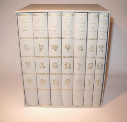 Jane Austen The Complete Novels 7 Volume Boxed Set Folio Society 1988
