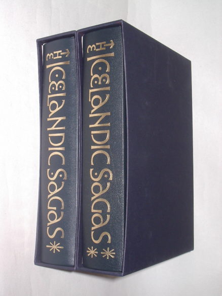 The Icelandic Sagas Two Volumes Magnus Magnusson Folio Society 2008