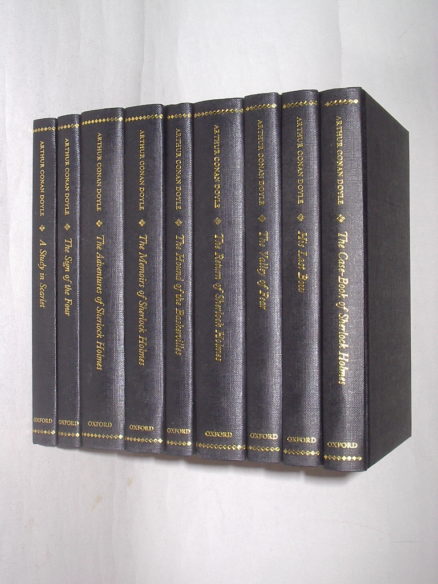 The Oxford Sherlock Holmes Complete 9 Volumes Oxford University Press 1993
