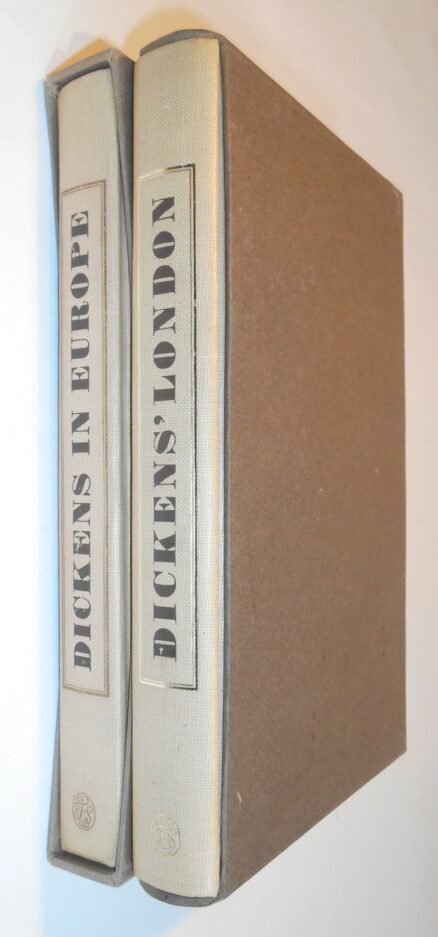 Dickens' London & Dickens In Europe Folio Society 1975