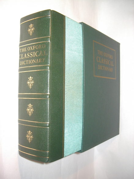 The Oxford Classical Dictionary Folio Society Limited Edition 2001