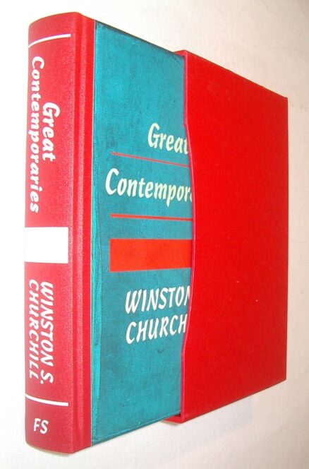 Great Contemporaries Winston Churchill Folio Society 2015