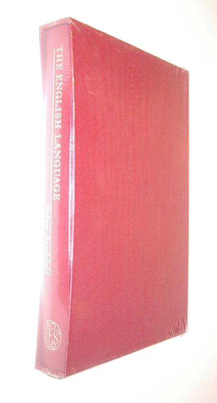The English Language Robert Burchfield Brand New Folio Society [2006]