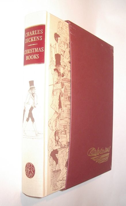 Christmas Books Charles Dickens Folio Society 1994
