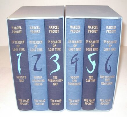 In Search Of Lost Time Marcel Proust Folio Society 2005