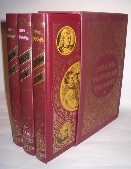 A Victorian Trilogy Asa Briggs Three Volumes Folio Society 1996