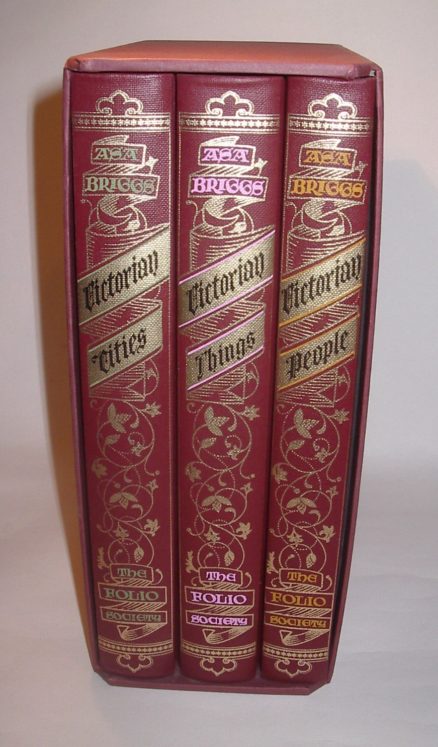 A Victorian Trilogy Asa Briggs Three Volumes Folio Society 1996 - Image 2
