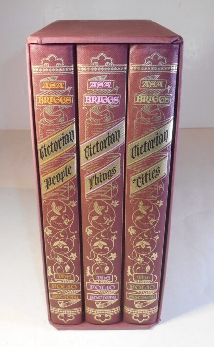 A Victorian Trilogy Asa Briggs Three Volumes Folio Society 1996