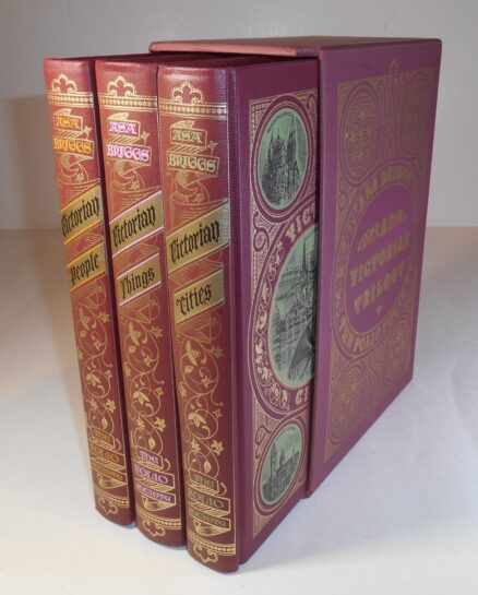 A Victorian Trilogy Asa Briggs Three Volumes Folio Society 1996 - Image 2