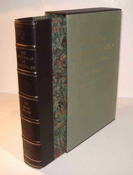 The First Folio of Shakespeare Norton Facsimile Folio Society 2001