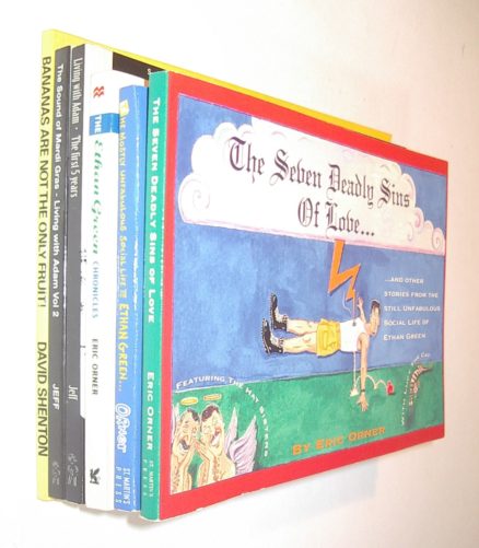 Living With Adam, Ethan Green and Bananas are Not the Only Fruit Comic Strip Books