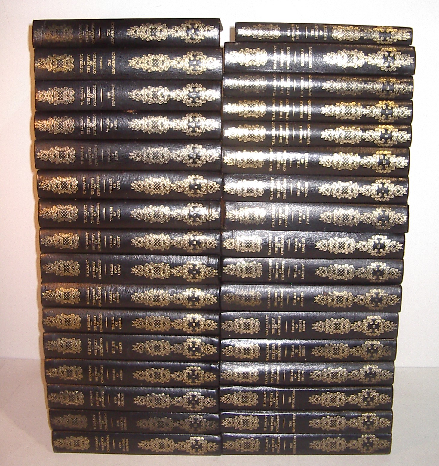 The Story Of Civilization Will Ariel Durant Complete 33 Volumes Heron