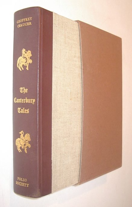 The Canterbury Tales Geoffrey Chaucer Folio Society 1974