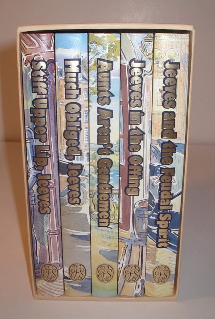 Jeeves and Wooster 5 Vol P G Wodehouse Folio Society 2000