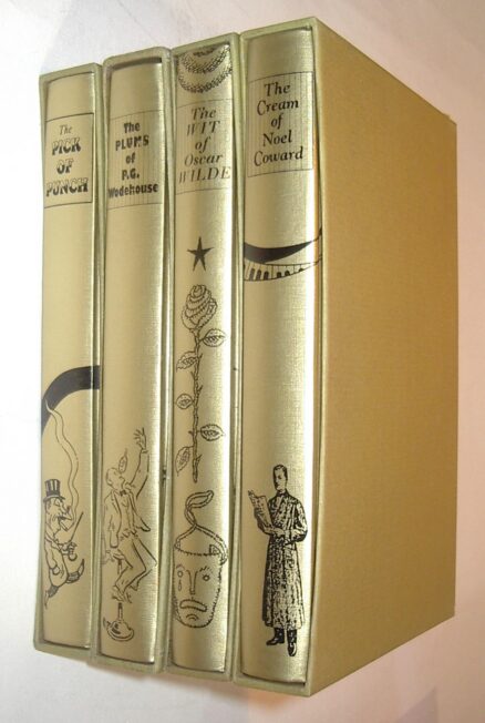 Humour Coward Wodehouse Wilde Punch Folio Society 1997 - 1998
