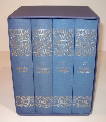 Great Stories of Crime and Detection Four Volumes Folio Society 2002