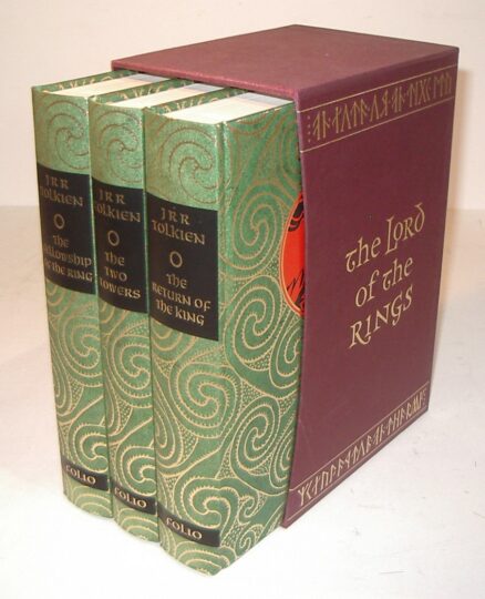 The Hobbit Lord of The Rings Trilogy The Silmarillion Tolkien Folio Society 1999 - 2002 - Image 2