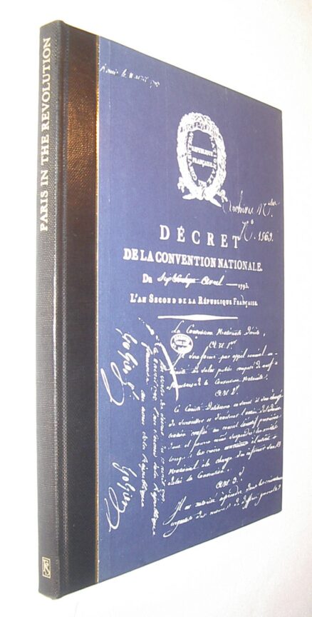 Paris In The Revolution Reay Tannahill Folio Society 1966