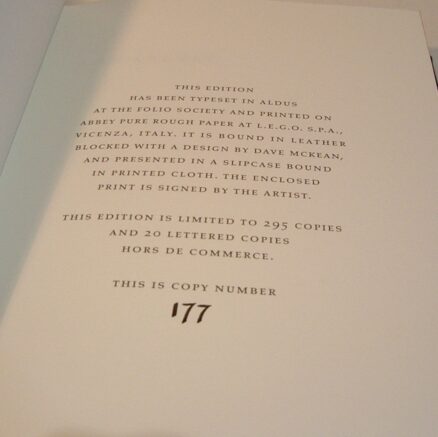 I Am Legend Richard Matheson Limited Edition Folio Society 2018 - Image 2