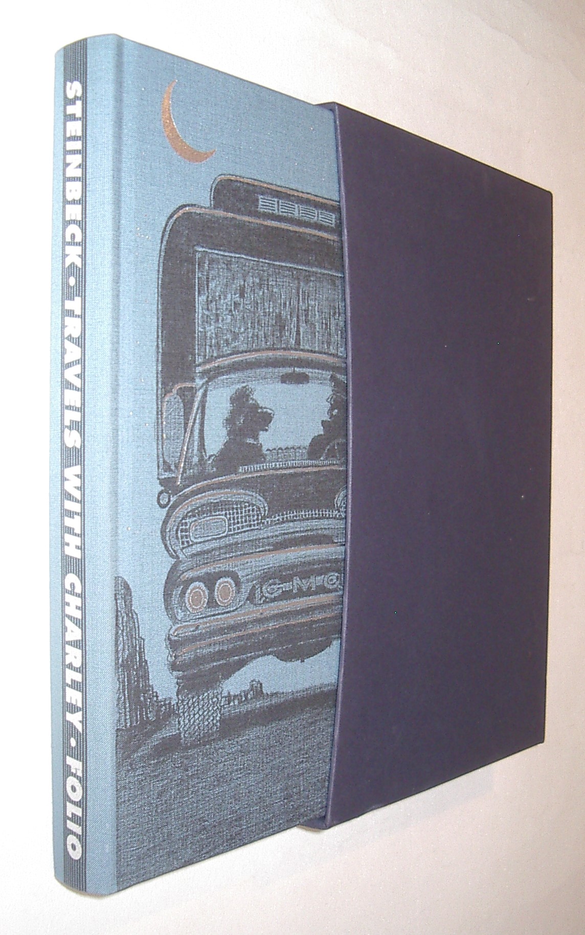 Travels With Charley John Steinbeck Folio Society 2009 HC Books Travels with charley john steinbeck folio society 2009 hc books