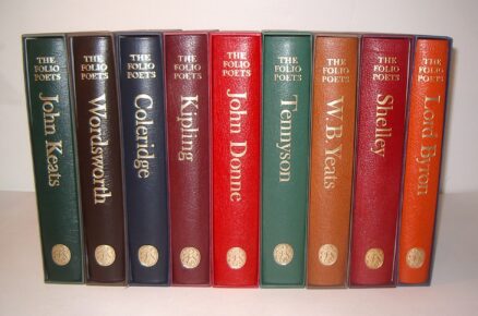 Folio Poets Complete 9 Volume Collection Folio Society 2001-2013