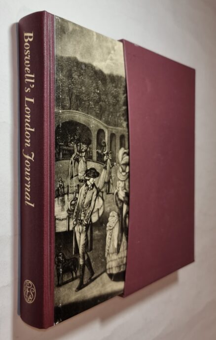 London Journal 1762-63 James Boswell Folio Society 2006