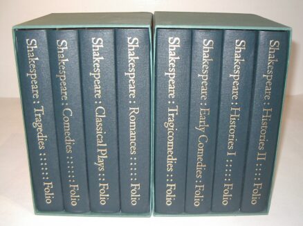 The Complete Plays William Shakespeare 8 volumes Folio Society 2000
