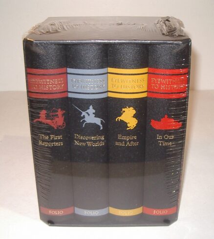 Eyewitness To History Complete 4 Volumes New Folio Society [2008]
