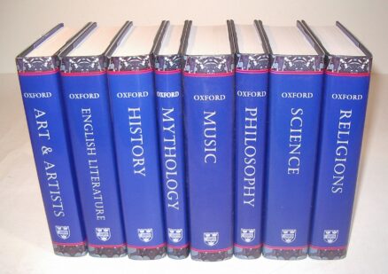 Oxford University Dictionary Education and Reference 8 Vol Folio Society Edition 2006