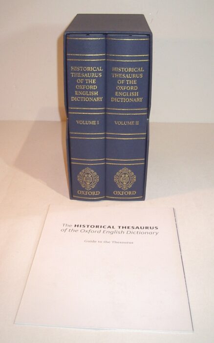 Historical Thesaurus of the Oxford English Dictionary 2009 - Image 3