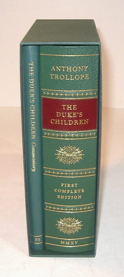 The Dukes Children Anthony Trollope Limited Edition Folio Society 2015
