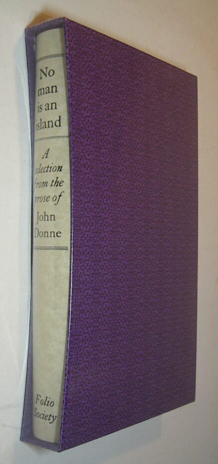 No Man Is An Island A Selection From John Donne Folio Society [1997]