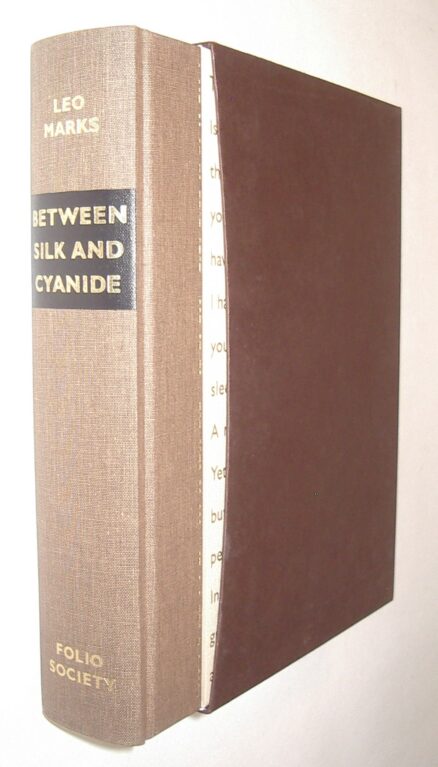 Between Silk & Cyanide Folio Society 2013
