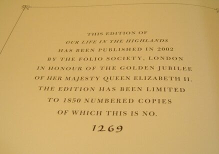 Leaves From The Journal of Our Life in the Highlands Limited Edition Folio Society 2002 - Image 3