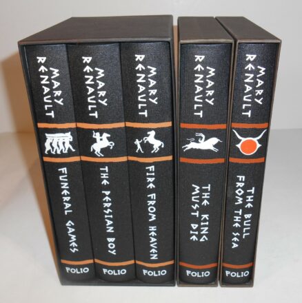 The Alexander Trilogy, The King Must Die and The Bull From the Sea Mary Renault Folio Society 2013