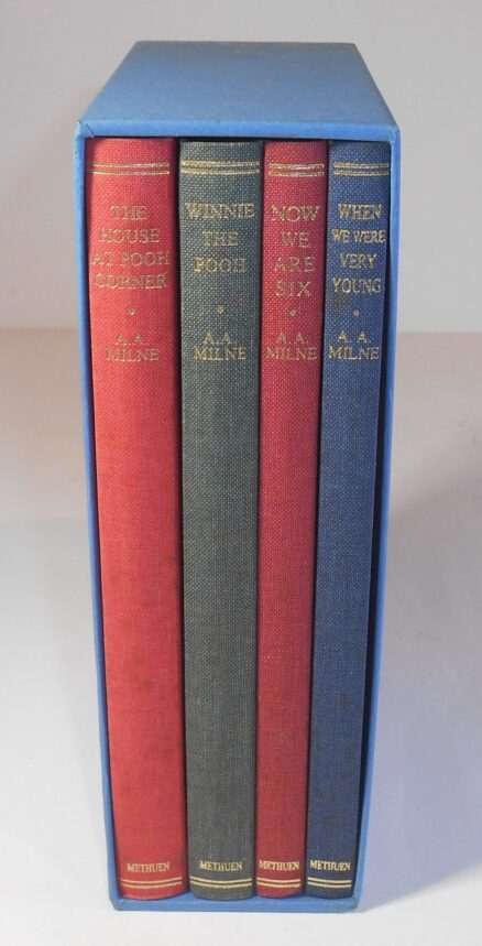 Winnie-the-Pooh The Collectors Edition A A Milne 4 Volumes Methuen 1999